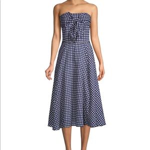 Shoshanna Ellen Sleeveless Gingham Dress